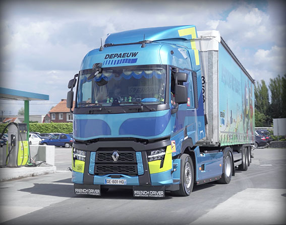 Renault Trucks reportage Depaeuw